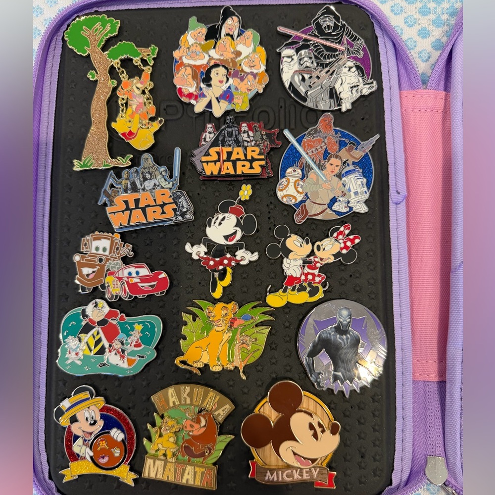 Disney and Star Wars Pin Collection